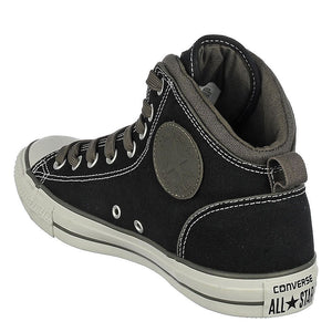 Mens Chuck Taylor All Star Static HI BLACK/CHARCOAL