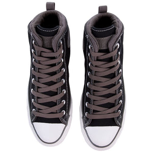 Mens Chuck Taylor All Star Static HI BLACK/CHARCOAL