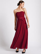 Detachable Straps Pleated Maxi Dress